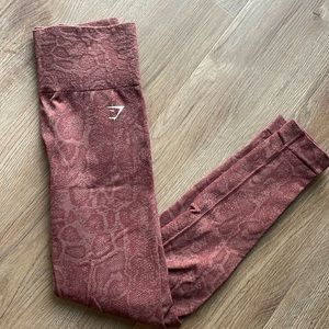 ADAPT ANIMAL SEAMLESS LEGGINGS blush